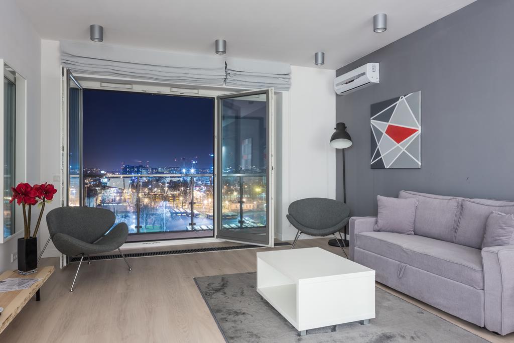 Platinum Residence Qbik Warschau Kamer foto