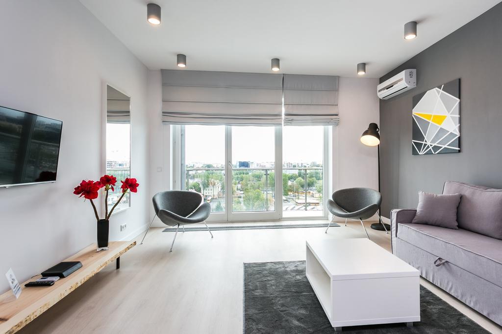 Platinum Residence Qbik Warschau Buitenkant foto